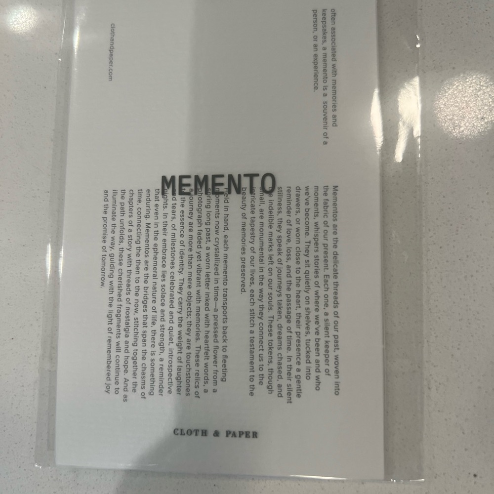 Cloth & Paper Bundle